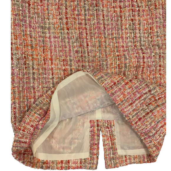 Tahari pink tweed pencil skirt - 2p NWT - Picture 7 of 13